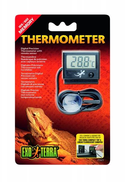 Exo Terra LED Thermometer mit Messfühler